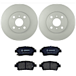 KIT-BS42624-097 2-Wheel Set Front Brake Disc and Pad Kit, 254.9 mm, Includes (2) Brake Disc and (1) Brake Pad Set