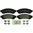KIT-BS42624-101 2-Wheel Set Rear Brake Disc and Pad Kit, 340 mm, Includes (2) Brake Disc and (1) Brake Pad Set