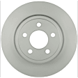 KIT-BS42624-125 2-Wheel Set Rear Brake Disc and Pad Kit, 319.7 mm, Includes (2) Brake Disc and (1) Brake Pad Set