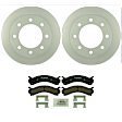KIT-BS42624-126 2-Wheel Set Brake Disc and Pad Kit, 330 mm, Includes (2) Brake Disc and (1) Brake Pad Set