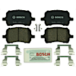 2007 Saturn Aura - 2-Wheel Set Front Brake Disc and Pad Kit, 296 mm, 3.6L 6Cyl, Includes (2) Disc and (1) Pad Set