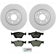 KIT-BS42624-163 2-Wheel Set Front Brake Disc and Pad Kit, 300 mm, Includes (2) Brake Disc and (1) Brake Pad Set