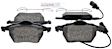 KIT-BS42624-165 2-Wheel Set Front Brake Disc and Pad Kit, 288 mm, Includes (2) Brake Disc and (1) Brake Pad Set