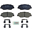 KIT-BS42624-167 2-Wheel Set Front Brake Disc and Pad Kit, 300 mm, Includes (2) Brake Disc and (1) Brake Pad Set