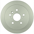 2005 Toyota Highlander - 2-Wheel Set Rear Brake Disc and Pad Kit, 288 mm, Includes (2) Brake Disc and (1) Brake Pad Set