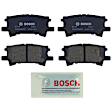2005 Toyota Highlander - 2-Wheel Set Rear Brake Disc and Pad Kit, 288 mm, Includes (2) Brake Disc and (1) Brake Pad Set
