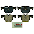 KIT-BS42624-175 2-Wheel Set Front Brake Disc and Pad Kit, 323.8 mm, Includes (2) Brake Disc and (1) Brake Pad Set