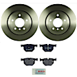 KIT-BS42624-181 2-Wheel Set Rear Brake Disc and Pad Kit, 320 mm, Includes (2) Brake Disc and (1) Brake Pad Set