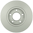 KIT-BS42624-184 2-Wheel Set Front Brake Disc and Pad Kit, 281 mm, Includes (2) Brake Disc and (1) Brake Pad Set