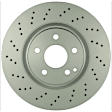 KIT-BS42624-185 2-Wheel Set Front Brake Disc and Pad Kit, 329.7 mm, Includes (2) Brake Disc and (1) Brake Pad Set
