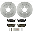 KIT-BS42624-189 2-Wheel Set Rear Brake Disc and Pad Kit, 301 mm, Includes (2) Brake Disc and (1) Brake Pad Set