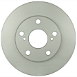 KIT-BS42624-197 2-Wheel Set Front Brake Disc and Pad Kit, 254.8 mm, Includes (2) Brake Disc and (1) Brake Pad Set
