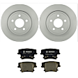KIT-BS42624-228 2-Wheel Set Brake Disc and Pad Kit, 319.7 mm, Includes (2) Brake Disc and (1) Brake Pad Set