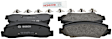KIT-BS42624-244 2-Wheel Set Front Brake Disc and Pad Kit, 346.8 mm, Includes (2) Brake Disc and (1) Brake Pad Set