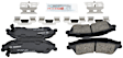 KIT-BS42624-246 2-Wheel Set Rear Brake Disc and Pad Kit, 295 mm, Includes (2) Brake Disc and (1) Brake Pad Set