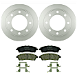 KIT-BS42624-248 2-Wheel Set Rear Brake Disc and Pad Kit, 325.8 mm, Includes (2) Brake Disc and (1) Brake Pad Set