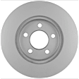 KIT-BS42624-264 2-Wheel Set Front Brake Disc and Pad Kit, 288.1 mm, Includes (2) Brake Disc and (1) Brake Pad Set