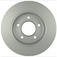 KIT-BS42624-276 2-Wheel Set Front Brake Disc and Pad Kit, 276.9 mm, Includes (2) Brake Disc and (1) Brake Pad Set