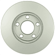KIT-BS42624-304 2-Wheel Set Front Brake Disc and Pad Kit, 276 mm, Includes (2) Brake Disc and (1) Brake Pad Set