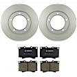 KIT-BS42624-327 2-Wheel Set Front Brake Disc and Pad Kit, 312.8 mm, Includes (2) Brake Disc and (1) Brake Pad Set