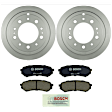 KIT-BS42624-374 2-Wheel Set Rear Brake Disc and Pad Kit, 329.2 mm, Includes (2) Brake Disc and (1) Brake Pad Set