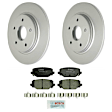 KIT-BS42624-389 2-Wheel Set Rear Brake Disc and Pad Kit, 304.9 mm, Includes (2) Brake Disc and (1) Brake Pad Set