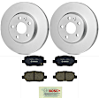 KIT-BS42624-391 2-Wheel Set Rear Brake Disc and Pad Kit, 310 mm, Includes (2) Brake Disc and (1) Brake Pad Set