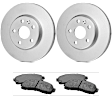 KIT-BS42624-406 2-Wheel Set Rear Brake Disc and Pad Kit, 282 mm, Includes (2) Brake Disc and (1) Brake Pad Set