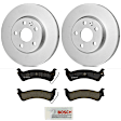 KIT-BS42624-420 2-Wheel Set Rear Brake Disc and Pad Kit, 285 mm, Includes (2) Brake Disc and (1) Brake Pad Set