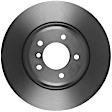KIT-BS42624-435 2-Wheel Set Brake Disc and Pad Kit, 348 mm, Includes (2) Brake Disc and (1) Brake Pad Set