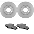 KIT-BS42624-469 2-Wheel Set Front Brake Disc and Pad Kit, 312 mm, Includes (2) Brake Disc and (1) Brake Pad Set
