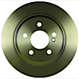 KIT-BS42624-476 2-Wheel Set Rear Brake Disc and Pad Kit, 300 mm, Includes (2) Brake Disc and (1) Brake Pad Set