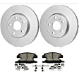 KIT-BS42624-510 2-Wheel Set Brake Disc and Pad Kit, 303 mm, Includes (2) Brake Disc and (1) Brake Pad Set