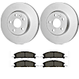 KIT-BS42624-518 2-Wheel Set Front Brake Disc and Pad Kit, 325 mm, Includes (2) Brake Disc and (1) Brake Pad Set