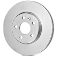 KIT-BS42624-523 2-Wheel Set Front Brake Disc and Pad Kit, 296 mm, Includes (2) Brake Disc and (1) Brake Pad Set