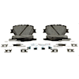 KIT-BS42624-523 2-Wheel Set Front Brake Disc and Pad Kit, 296 mm, Includes (2) Brake Disc and (1) Brake Pad Set