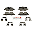 KIT-BS42624-527 2-Wheel Set Rear Brake Disc and Pad Kit, 259 mm, Includes (2) Brake Disc and (1) Brake Pad Set