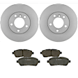 KIT-BS42624-550 2-Wheel Set Front Brake Disc and Pad Kit, 312 mm, Includes (2) Brake Disc and (1) Brake Pad Set