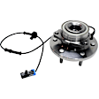 4-Piece Kit Front, Driver and Passenger Side Axle Assembly, Naturally Aspirated, DOHC, GAS, Crew Cab Pickup, , includes (2) Axle Assembly and (2) Wheel Hub