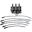 2-Piece Kit Ignition Coil and Spark Plug Kit, Includes (1) Ignition Coil and (1) Spark Plug Wire