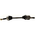 7-Piece Kit Front, Driver and Passenger Side Axle Assembly - New 7-Piece Kit, Includes (2) Brake Disc, (1) Brake Pad Set, (2) Control Arm and (2) Axle Assembly