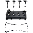 2-Piece Kit Valve Cover, 2.5L, 4Cyl, Includes (1) Ignition Coil and (1) Valve Cover