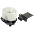 2004-2007 Infiniti QX56 - 2-Piece Kit Blower Motor Kit, Without Climate Control, includes (1) Blower Motor and (1) Blower Motor Resistor