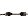 7-Piece Kit Front, Driver and Passenger Side Axle Assembly - New 7-Piece Kit, 3.6L, 6Cyl, Includes (2) Brake Disc, (1) Brake Pad Set, (2) Control Arm and (2) Axle Assembly