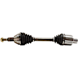 7-Piece Kit Front, Driver and Passenger Side Axle Assembly - New 7-Piece Kit, 3.6L, 6Cyl, Includes (2) Brake Disc, (1) Brake Pad Set, (2) Control Arm and (2) Axle Assembly