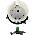 2-Piece Kit Blower Motor Kit Front, For Models without Automatic and Manual Temperature Control, includes (1) Blower Motor and (1) Blower Motor Resistor