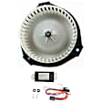 2007 Saab 9-7x - 2-Piece Kit Blower Motor, For Models Without Rear A/C,  Includes (1) Blower Motor and (1) Blower Motor Resistor