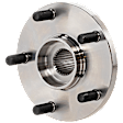 2-Wheel Set Wheel Hub, 5 Lugs, Without Bearing, Includes (2) Wheel Bearing and (2) Wheel Hub