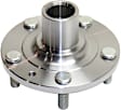 2-Wheel Set Front Wheel Hub, 5 Lugs, Without Bearing, Includes (2) Wheel Hub and (2) Wheel Bearing