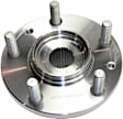 2-Wheel Set Front Wheel Hub, 5 Lugs, Without Bearing, Includes (2) Wheel Hub and (2) Wheel Bearing